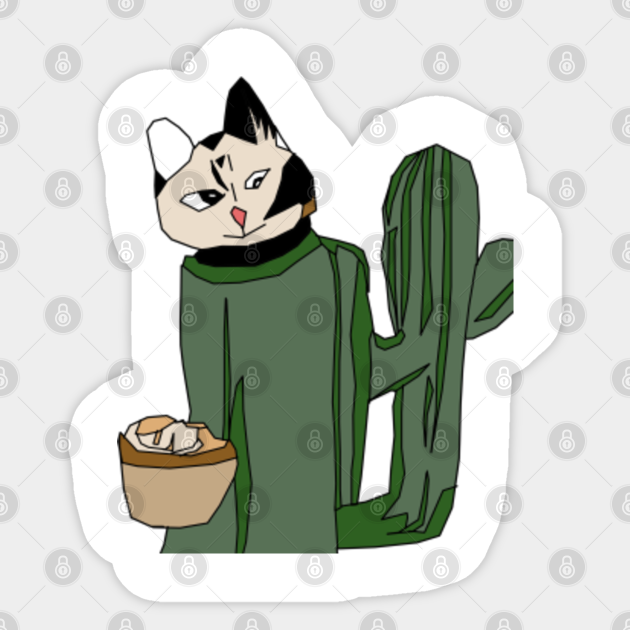 Halloween Cat Making Biscuits Cat Making Biscuits Sticker TeePublic